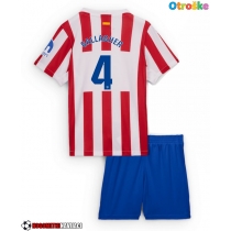 Otroške Nogometnih dresov Atletico Madrid Conor Gallagher #4 Domači 2025-26 Kratki rokavi (+ hlače)